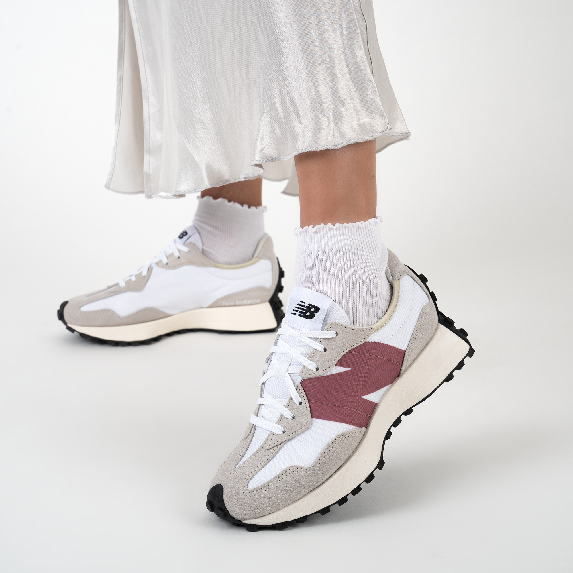 New balance 327 blanco Outlet