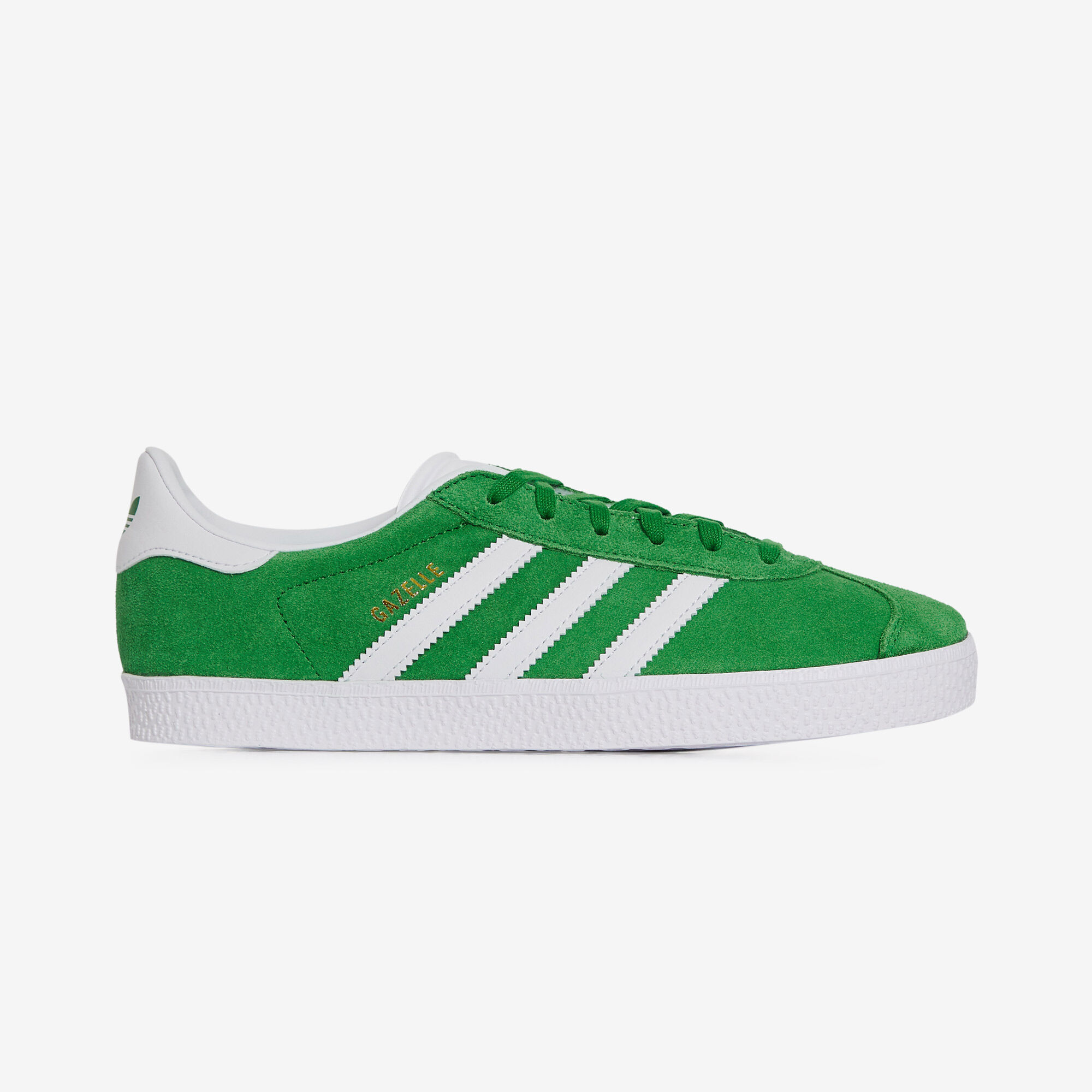 ADIDAS ORIGINALS GAZELLE VERDE BLANCO CORDONES NINOS Courir.es