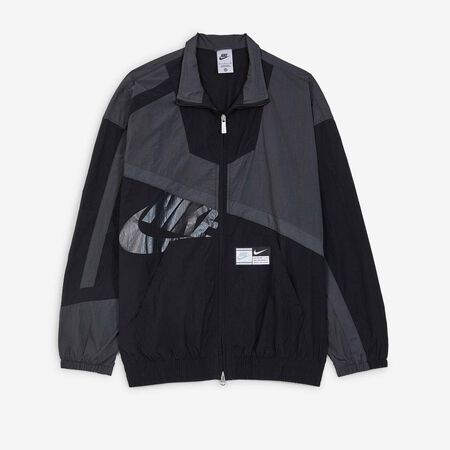 NIKE JACKET TRACKSUIT FZ WVN NEGRO/GRIS MUJER