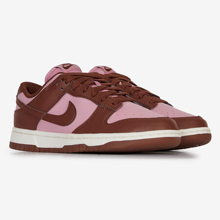 NIKE dunk DUNK LOW MARRÓN/ROSA MUJER