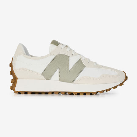 NEW BALANCE 327 327 BEIGE/VERDE MUJER