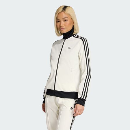 ADIDAS ORIGINALS JACKET FZ CLASSIC CRUDO/NEGRO MUJER