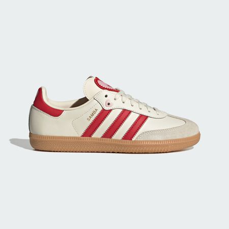 ADIDAS ORIGINALS samba SAMBA OG VALENTINE BEIGE/ROJO JUNIOR