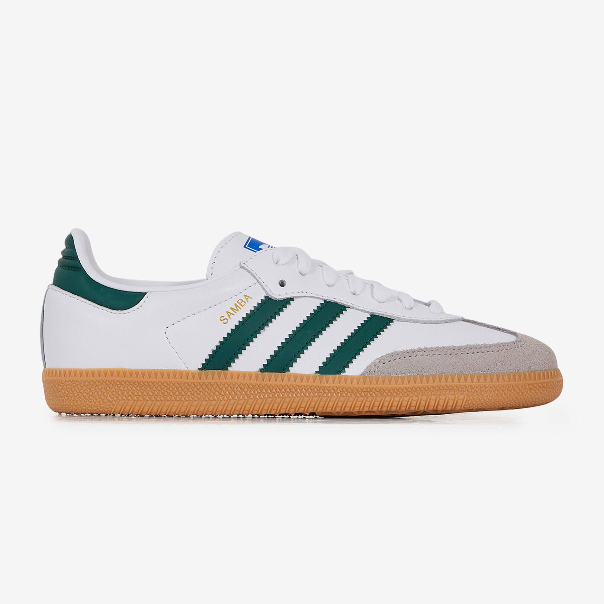 ADIDAS ORIGINALS SAMBA OG BLANCO VERDE CORDONES MUJER Courir.es