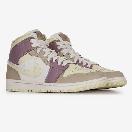JORDAN air jordan 1 AIR JORDAN 1 MID AMARILLO/MORADO MUJER