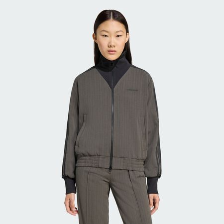 ADIDAS ORIGINALS JACKET FZ TAILORED GRIS/NEGRO MUJER