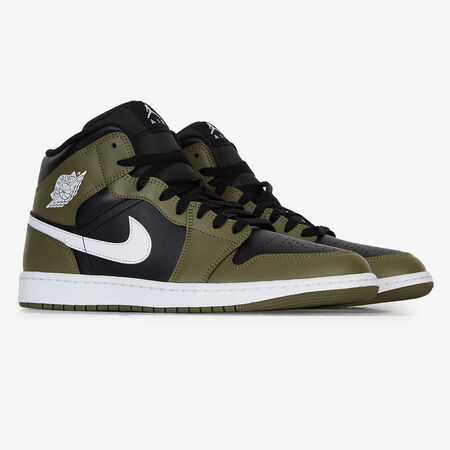 JORDAN air jordan 1 JORDAN 1 MID NEGRO/CAQUI HOMBRE