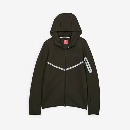 NIKE JACKET TECH FLEECE FZ REFLECTIVE VERDE HOMBRE