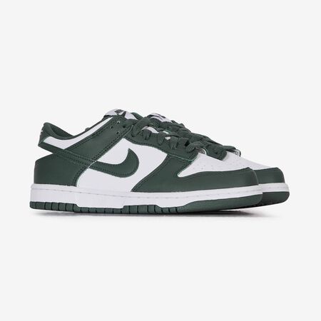 NIKE dunk DUNK LOW VERDE/BLANCO JUNIOR