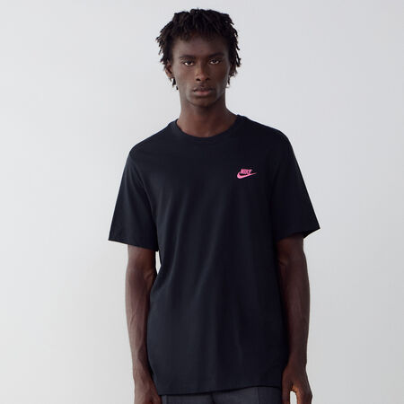 TEE SHIRT CLUB : NEGRO/ROSA