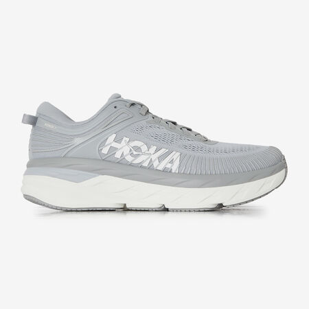 HOKA BONDI 7 BLANCO/GRIS HOMBRE