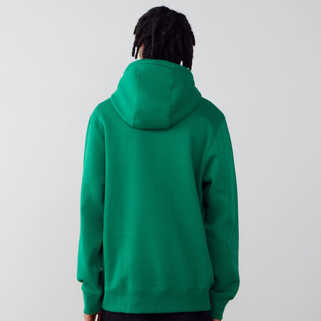 NIKE HOODIE CLUB SMALL LOGO VERDE/BLANCO HOMBRE