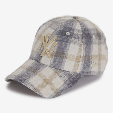 NEW ERA 9FORTY NY PLAID CRUDO HOMBRE