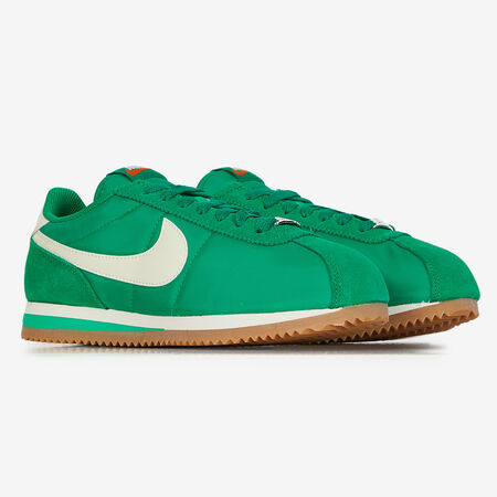 NIKE cortez CORTEZ NYLON VERDE/BEIGE MUJER