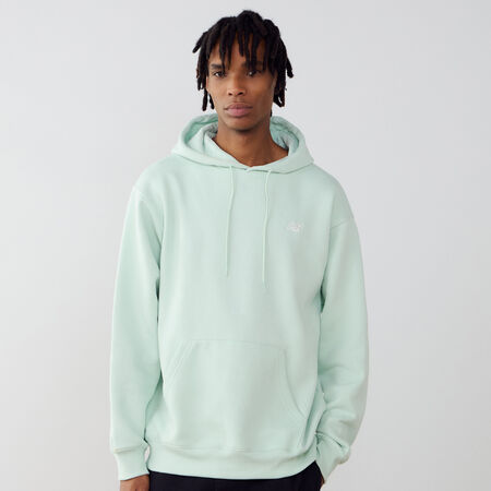 NEW BALANCE HOODIE SMALL LOGO VERDE HOMBRE