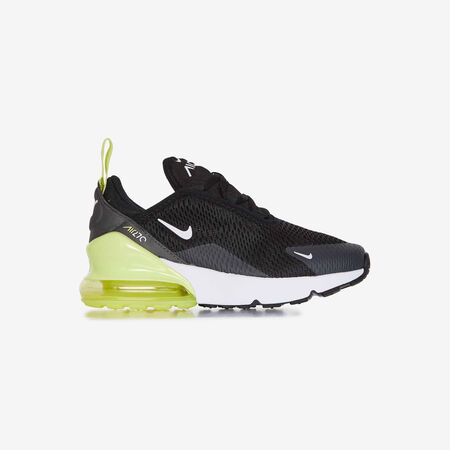 NIKE air max AIR MAX 270 NEGRO/AMARILLO INFANTIL