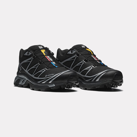 SALOMON XT-6 XT-6 GORE-TEX NEGRO/PLATEADO MUJER