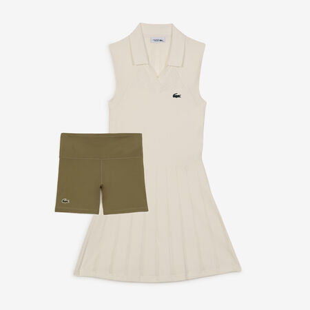 LACOSTE DRESS TENNIS CRUDO MUJER