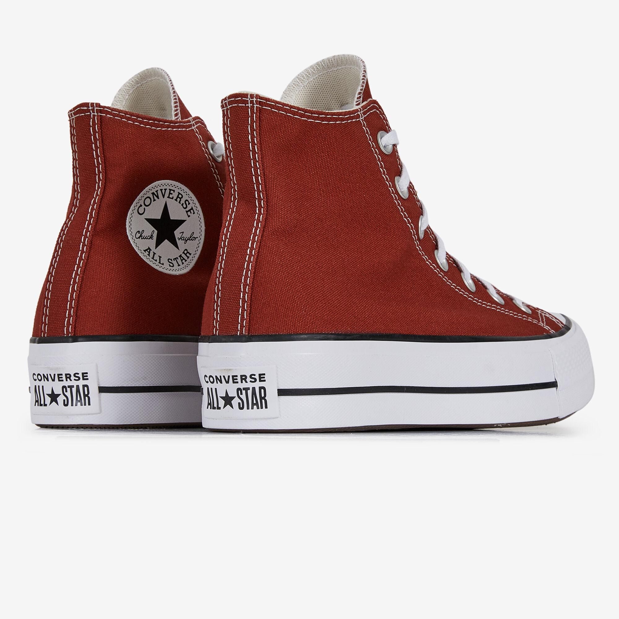 CONVERSE CHUCK TAYLOR ALL STAR LIFT HI ROJO CORDONES MUJER Courir.es