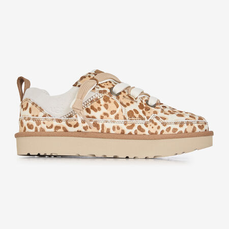 UGG Lowmel LO LOWMEL CHEETAH BEIGE/MARR&Oacute;N MUJER