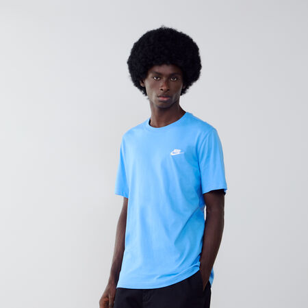 TEE SHIRT CLUB : AZUL/BLANCO
