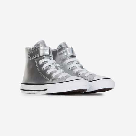 CONVERSE chuck taylor all star CHUCK TAYLOR ALL STAR HI SHINE CF PLATEADO INFANTIL