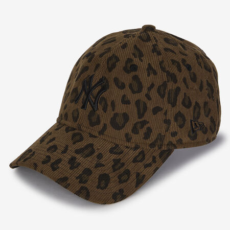 NEW ERA 9TWENTY WOMEN NY CORD LEO MARRÓN/NEGRO MUJER