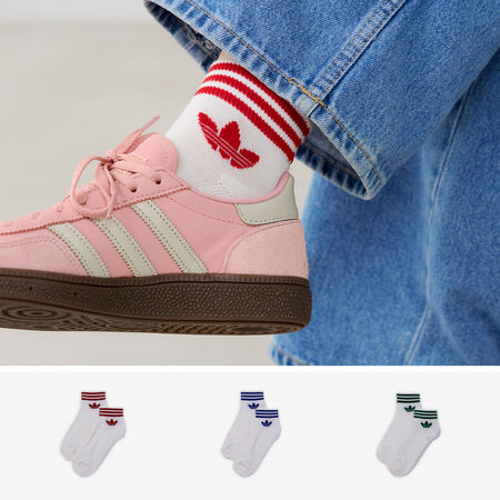 ADIDAS ORIGINALS CHAUSSETTES X3 ANKLE TREFOIL BLANCO/AZUL HOMBRE