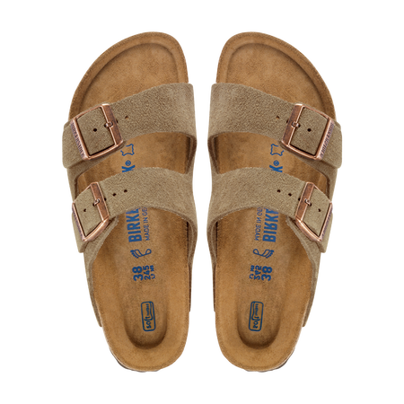 BIRKENSTOCK arizona ARIZONA SUEDE TAUPE BEIGE HOMBRE