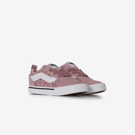 VANS knu skool KNU SKOOL LEOPARD EL ROSA/BLANCO BEB&Eacute;