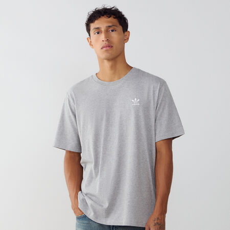 ADIDAS ORIGINALS TEE SHIRT ESSENTIAL GRIS/BLANCO HOMBRE