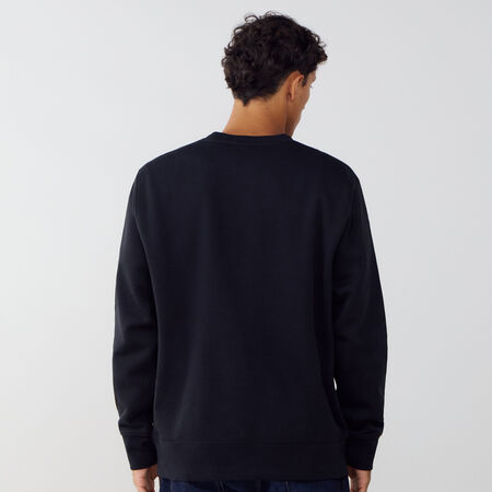 NIKE SWEAT CREW CLUB NEGRO/ROSA HOMBRE