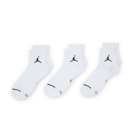 JORDAN CHAUSSETTES X3 QUARTER JUMPMAN BLANCO/NEGRO HOMBRE