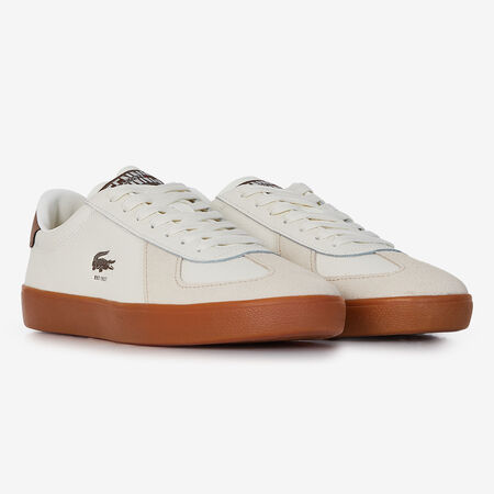 LACOSTE BASESHOT PRO BEIGE/MARRÓN HOMBRE