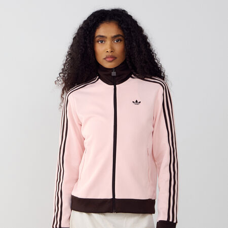 ADIDAS ORIGINALS JACKET FZ CLASSIC ROSA/MARR&Oacute;N MUJER