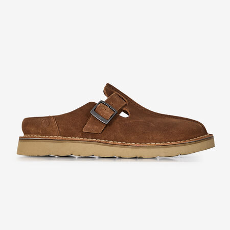 CLARKS SOLSBURY MULE MARRÓN HOMBRE