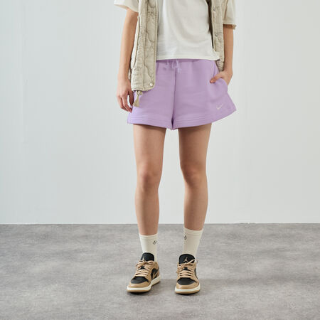 NIKE SHORT PHOENIX ESSENTIAL LILAS/BLANC MUJER