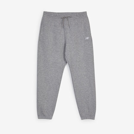 NEW BALANCE PANT JOGGER SMALL LOGO GRIS/BLANCO HOMBRE