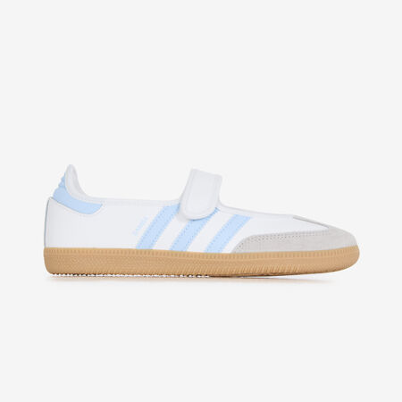 ADIDAS ORIGINALS samba SAMBA JANE BLANCO/AZUL JUNIOR