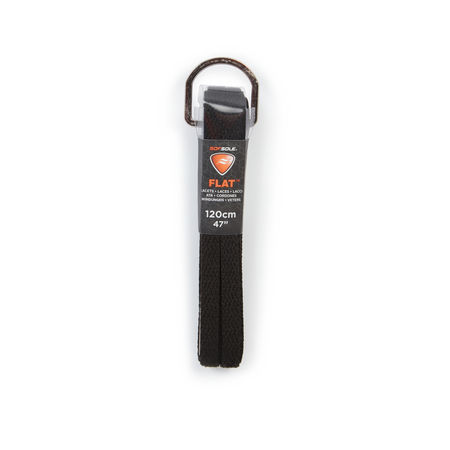 SOFSOLE LACET PLAT 120 CM NEGRO MIXTO