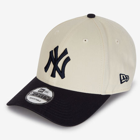 NEW ERA 9FORTY NY COLOURBLOCK BEIGE/AZUL MARINO HOMBRE