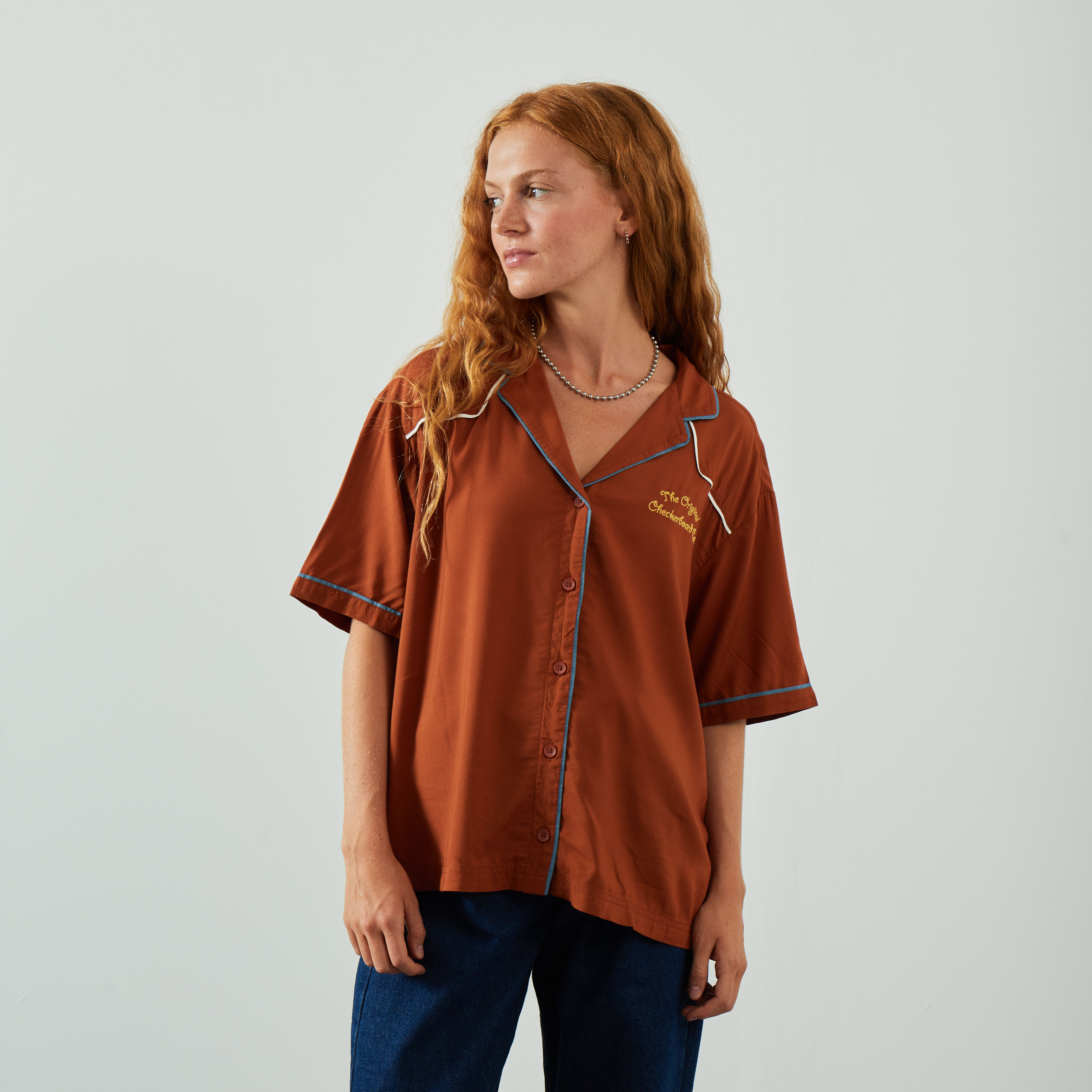 Camisa vans discount mujer marron