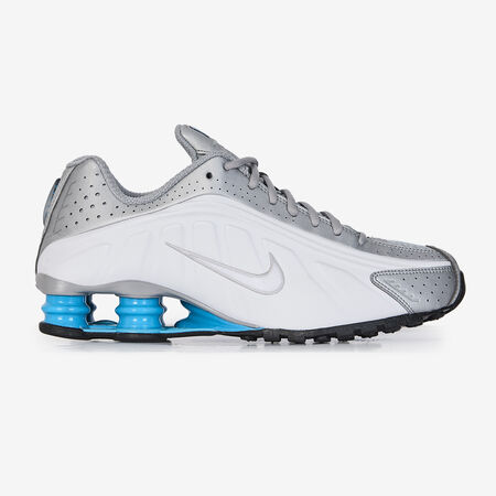 NIKE shox SHOX R4 BLANCO/PLATEADO HOMBRE