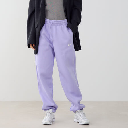 NIKE PANT JOGGER PHOENIX OS MORADO/BLANCO MUJER