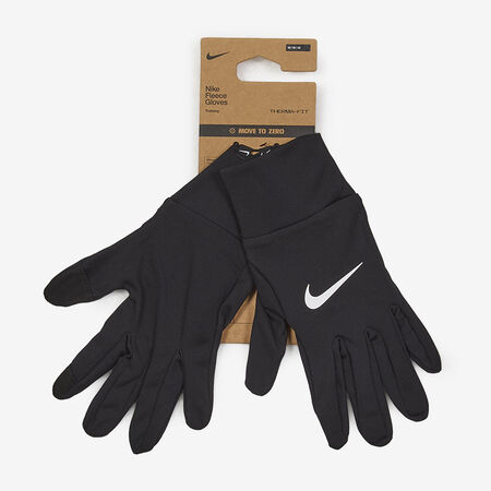 NIKE GLOVES THERMA-FIT FLEECE TG NEGRO/BLANCO MIXTO