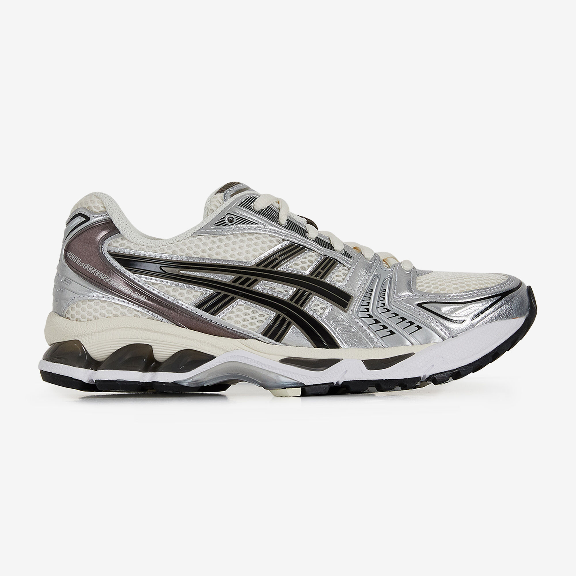 ASICS GEL KAYANO 14 BEIGE MARRON CORDONES MUJER Courir.es