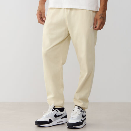 NIKE PANT JOGGER CLUB KNIT BEIGE/BLANCO HOMBRE
