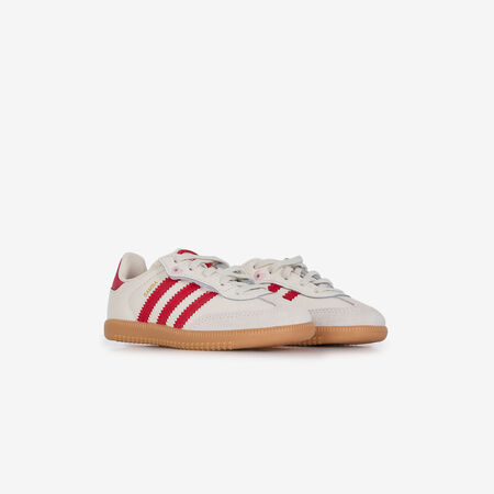 ADIDAS ORIGINALS samba SAMBA OG EL VALENTINE BEIGE/ROJO BEB&Eacute;