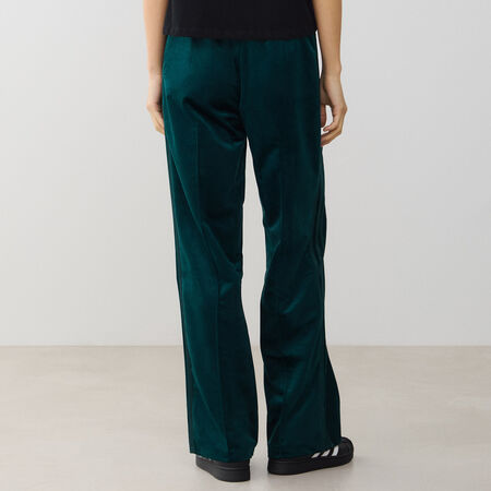 ADIDAS ORIGINALS PANT JOGGER ADICOLOR VELVET VERDE MUJER