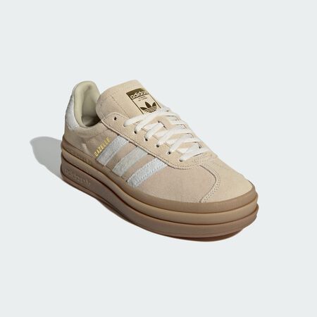ADIDAS ORIGINALS gazelle GAZELLE BOLD PONY HAIR BEIGE/BLANCO MUJER